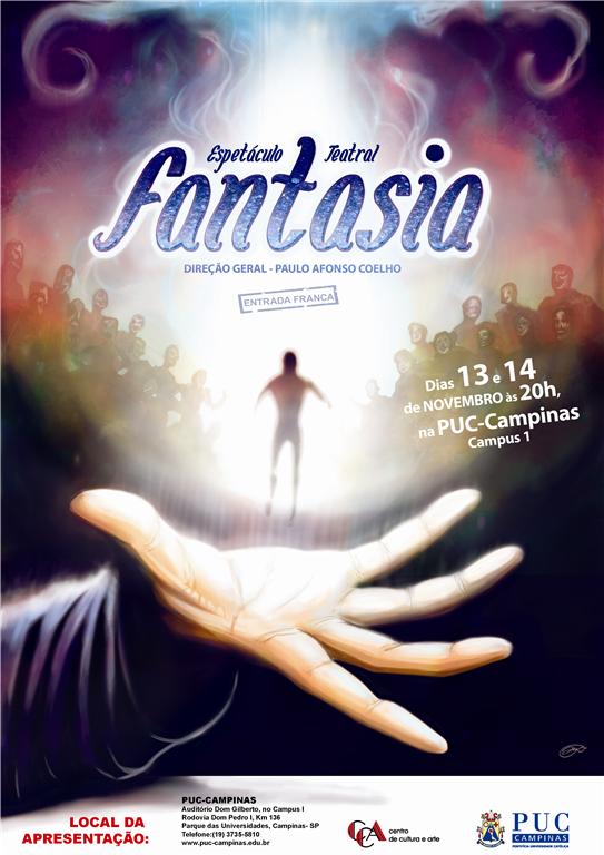 Teatro "Fantasia" será apresentado hoje na PUC-Campinas (Créditos: Foto/Divulgação) 